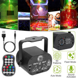 60 Pattern Laser Stage Light Sound Indoor Lighting - Tophatter Daily Deals