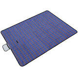 60" x 78" Foldable Waterproof Picnic Blanket with Strap Outdoor Recreation - Tophatter Daily Deals