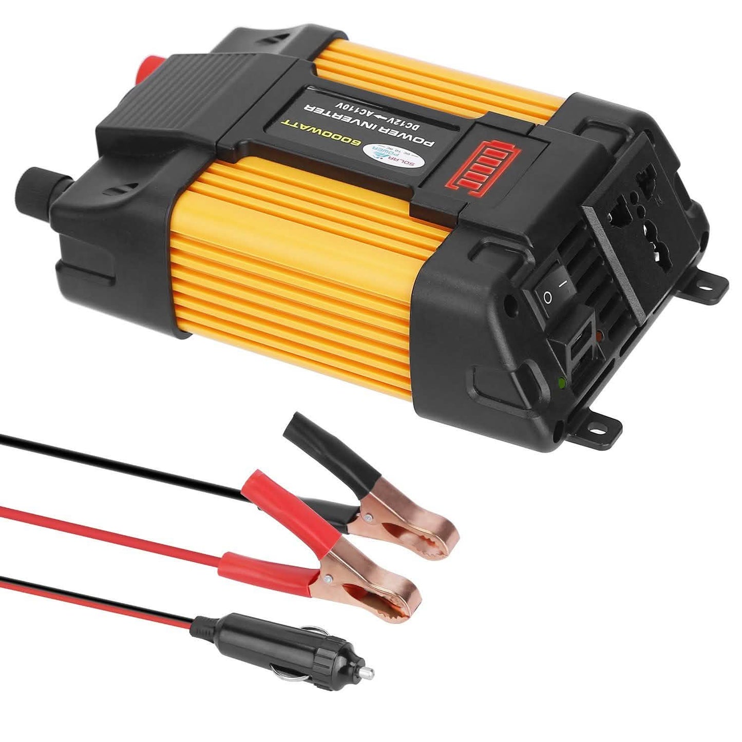 4000W Peak Power Inverter DC 1 Automotive - Tophatter Daily Deals