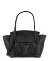 Bottega Veneta Arco 33 Mini Grainy Leather Top-Handle Bag Black-600606-VMAP1-1229-00049-NS Bags - Tophatter Daily Deals