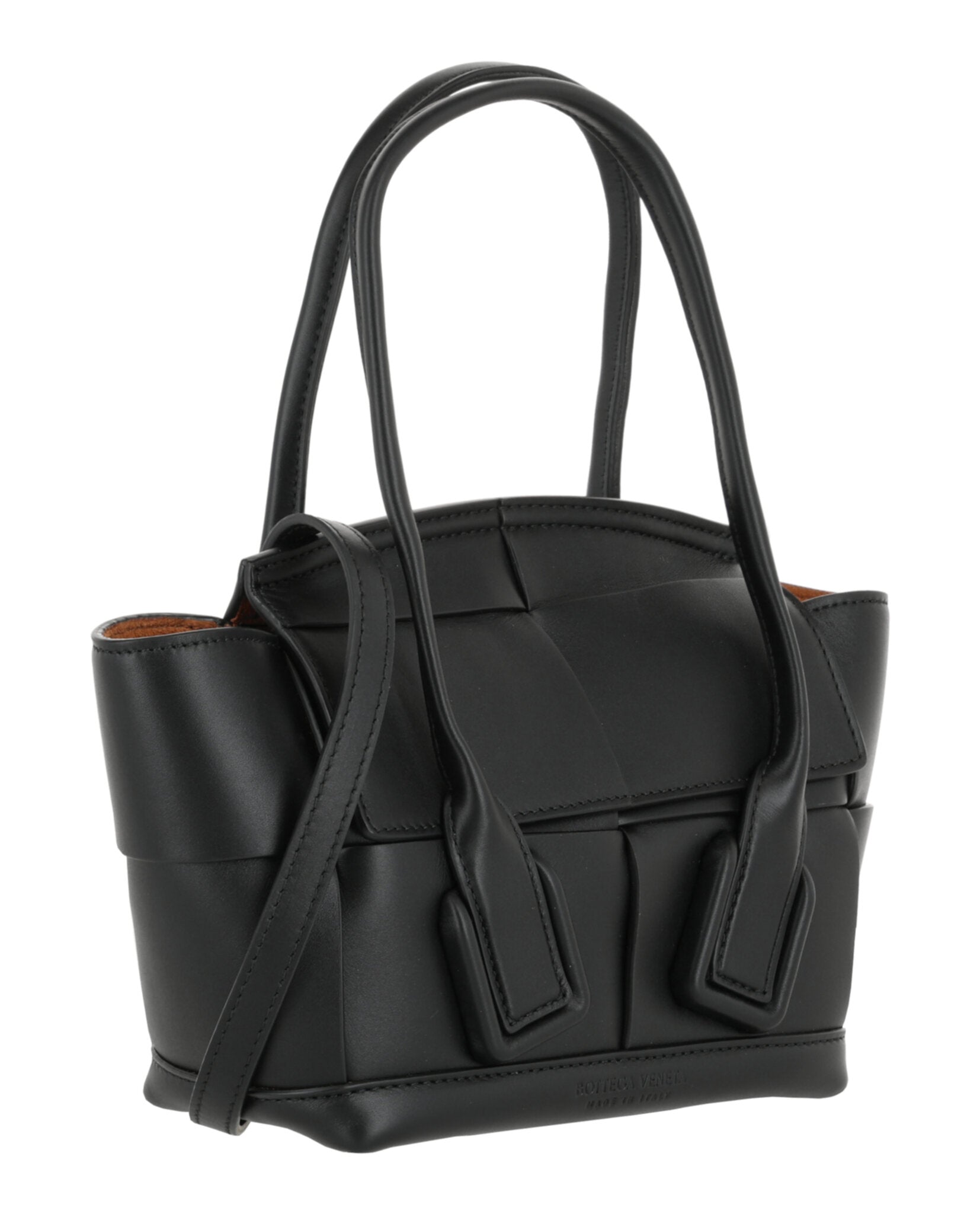 Bottega Veneta Arco 33 Mini Grainy Leather Top-Handle Bag Bags - Tophatter Daily Deals