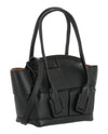 Bottega Veneta Arco 33 Mini Grainy Leather Top-Handle Bag Bags - Tophatter Daily Deals