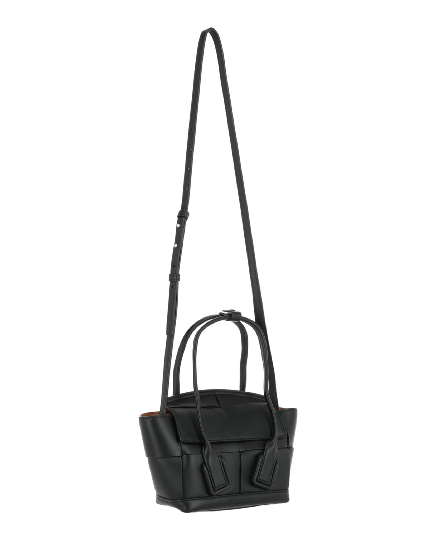 Bottega Veneta Arco 33 Mini Grainy Leather Top-Handle Bag Bags - Tophatter Daily Deals