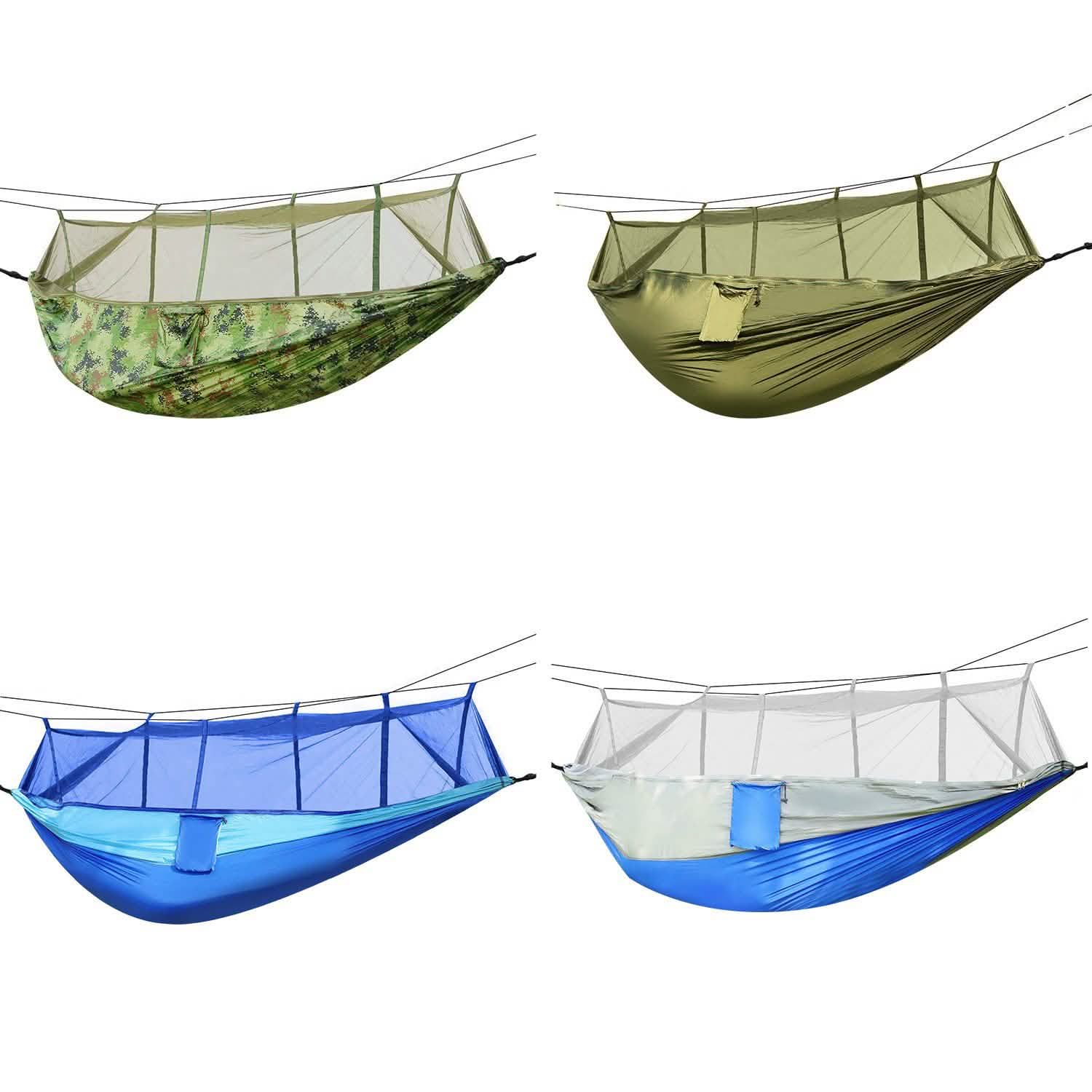 600lbs Load 2 Persons Hammock with Mosquito Net Outdoor Recreation - Tophatter Daily Deals