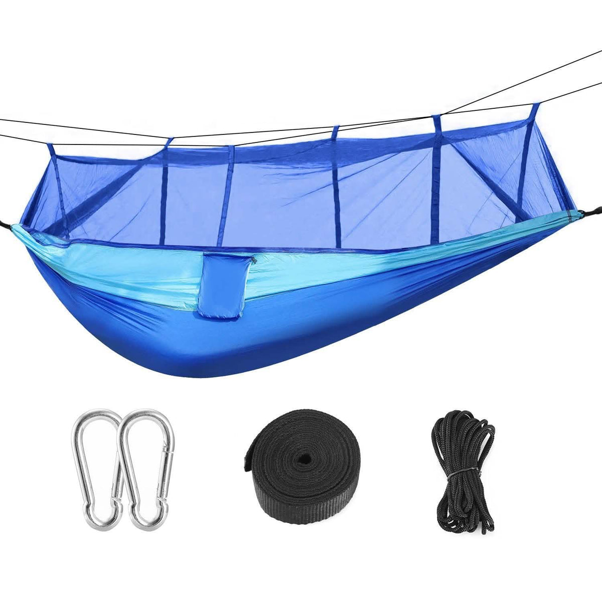 600lbs Load 2 Persons Hammock with Mosquito Net Outdoor Recreation - Tophatter Daily Deals