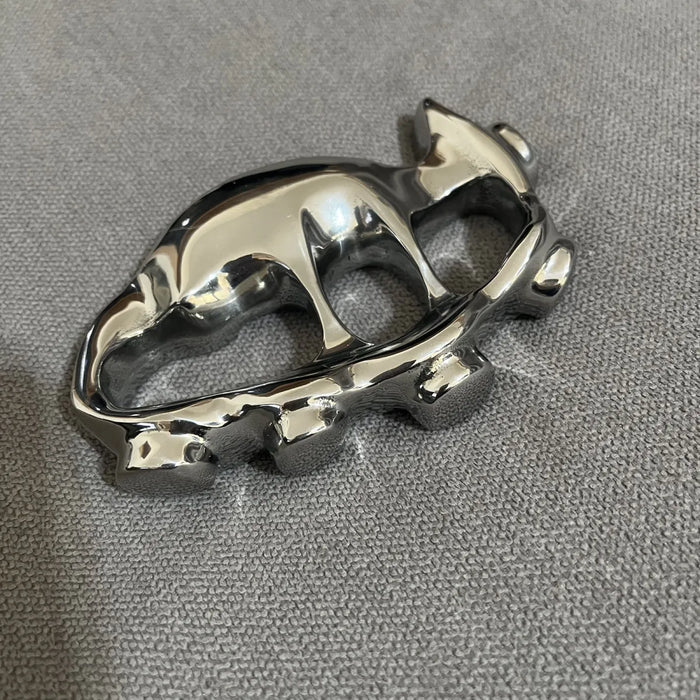 Alien four-finger Knuckles Brass Knuckle - Tophatter Daily Deals