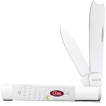 Case Razor Folding Knife - SparXX White Synthetic - 60179 Traditional Knives - Tophatter Daily Deals