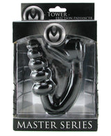 Master Series The Tower – Cock Ring Erection Enhancer and Butt Plug > Anal Range > Prostate Plugs - Tophatter Daily Deals