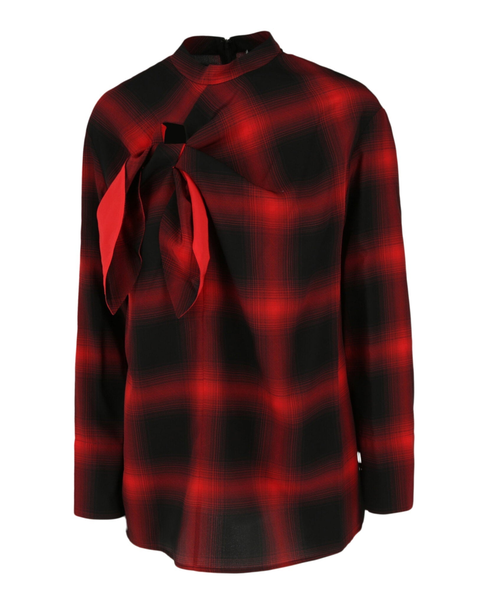 Stella McCartney Zadie Top Black Red Short Sleeves - Tophatter Daily Deals