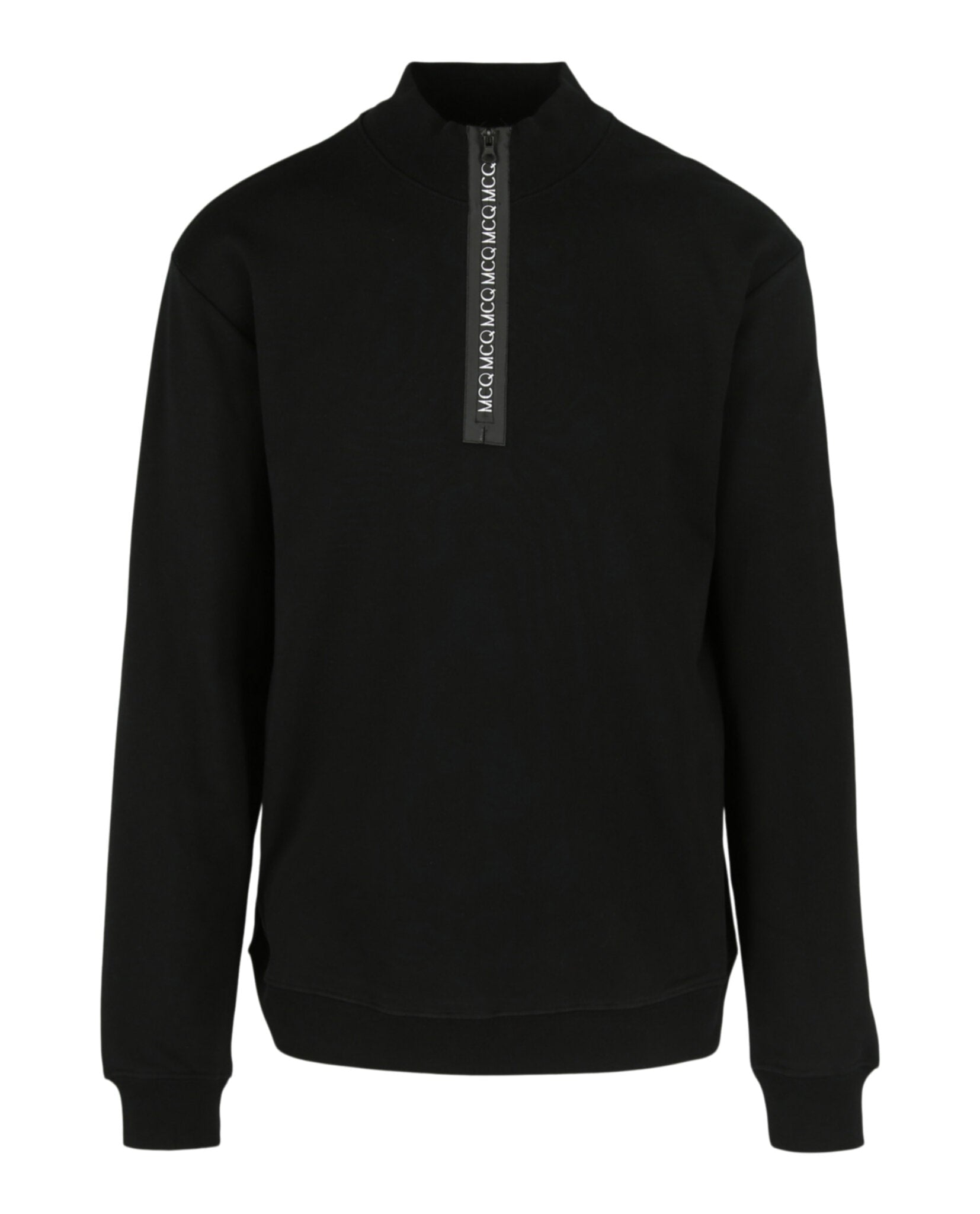 McQ Alexander McQueen Turtleneck Sweatshirt Black Sweatshirts - Tophatter Daily Deals