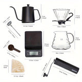 Coffee Kit Manual Gift Set (8pcs) Appliances > Kitchen Appliances > Coffee Machines & Accessories - Tophatter Daily Deals