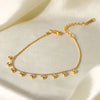 Zircon 18K Gold-Plated Necklace Necklaces - Tophatter Daily Deals