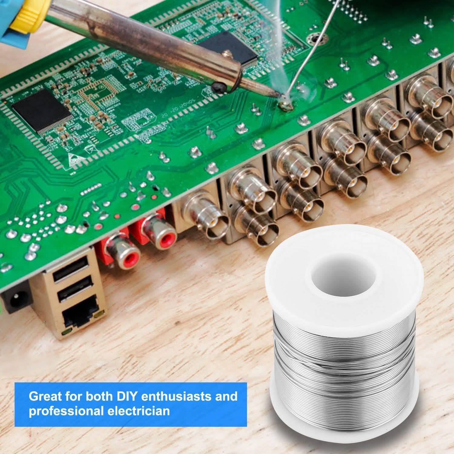 60/40 Tin Lead Rosin Core 0.8mm 1.7% Flux Electrical Solder Wire Everything Else - Tophatter Daily Deals