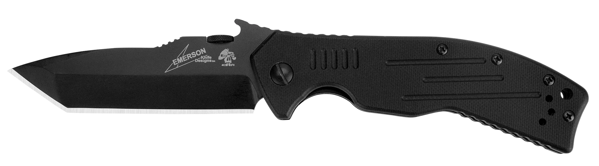 Kershaw CQC-8K Emerson - 8Cr14MoV Steel Blade - 6044TBLK Knives - Tophatter Daily Deals