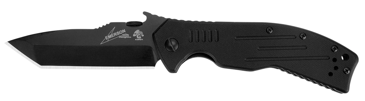 Kershaw CQC-8K Emerson - 8Cr14MoV Steel Blade - 6044TBLK Knives - Tophatter Daily Deals