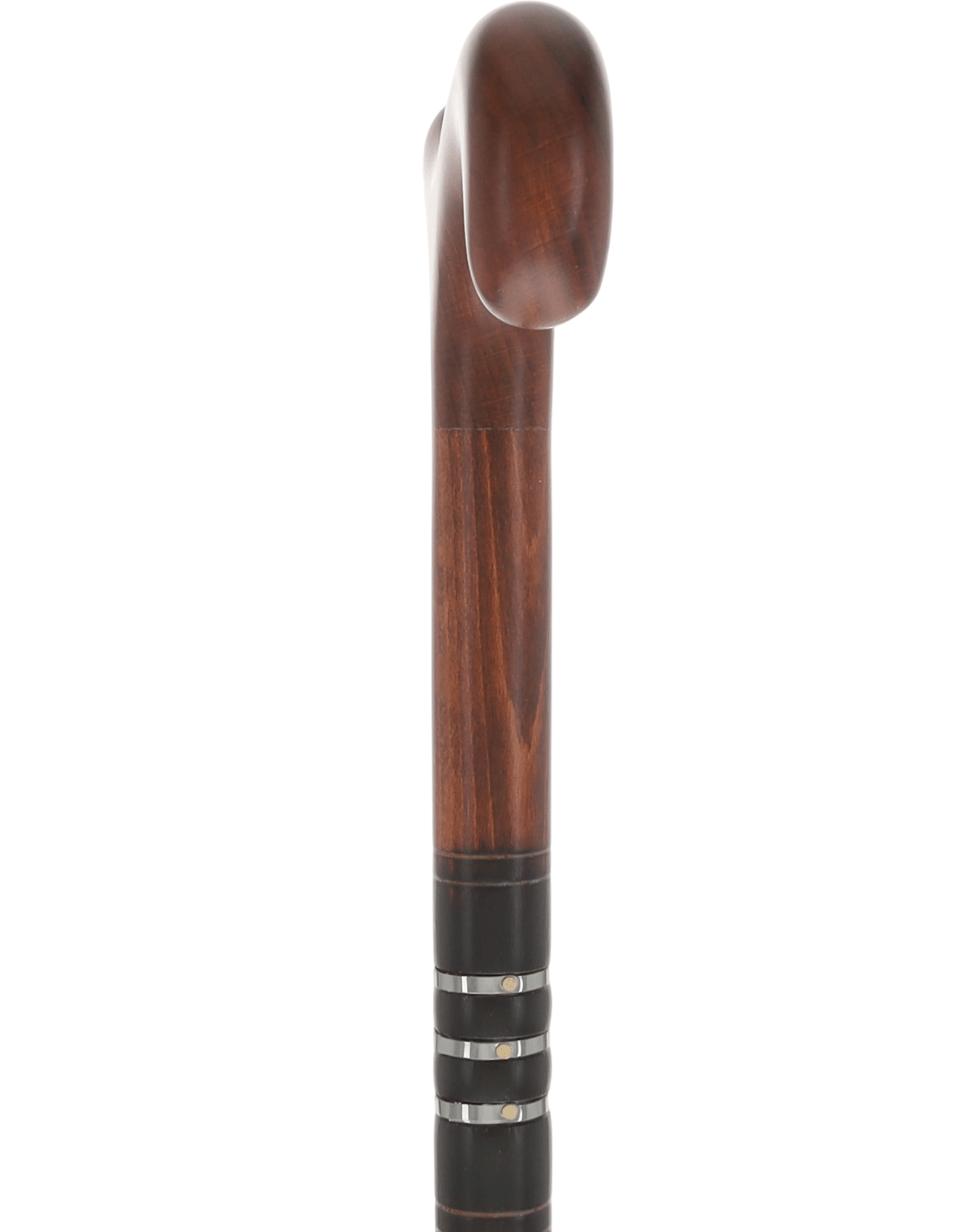 Cherrywood Derby Walking Cane: Triple Nickel Ring Design Derby Classic Walking Canes - Tophatter Daily Deals