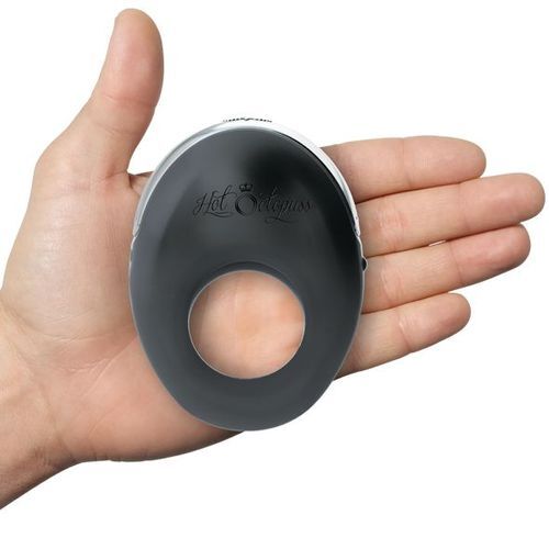 Hot Octopuss Atom (Black) – Rechargeable Vibrating Cock Ring > Cock Ring > Vibrating - Tophatter Daily Deals