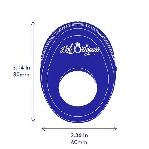 Hot Octopuss Atom (Black) – Rechargeable Vibrating Cock Ring > Cock Ring > Vibrating - Tophatter Daily Deals