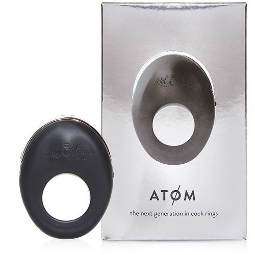 Hot Octopuss Atom (Black) – Rechargeable Vibrating Cock Ring > Cock Ring > Vibrating - Tophatter Daily Deals