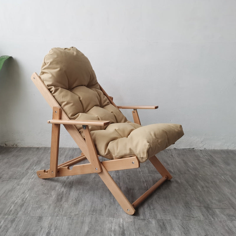 Beech Recliner Folding Chair 0 - Tophatter Daily Deals