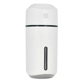 Aromatherapy Essential Oil Wireless Rechargeable Car Humidifier White USB 0 - Tophatter Daily Deals