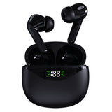 Bluetooth Headset Digital Display Touch Wireless Black 0 - Tophatter Daily Deals