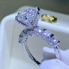 3 Carat Moissanite 925 Sterling Silver Ring Rings - Tophatter Daily Deals