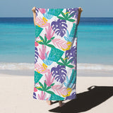 Absorbent Quick-drying Microfiber Bath Towel For Swimming Gouache world 180x90CM 0 - Tophatter Daily Deals