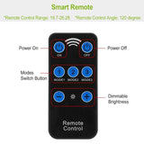 60LEDs Solar PIR Motion Sensor Remote Control Wireless Lamp Outdoor Lighting - Tophatter Daily Deals