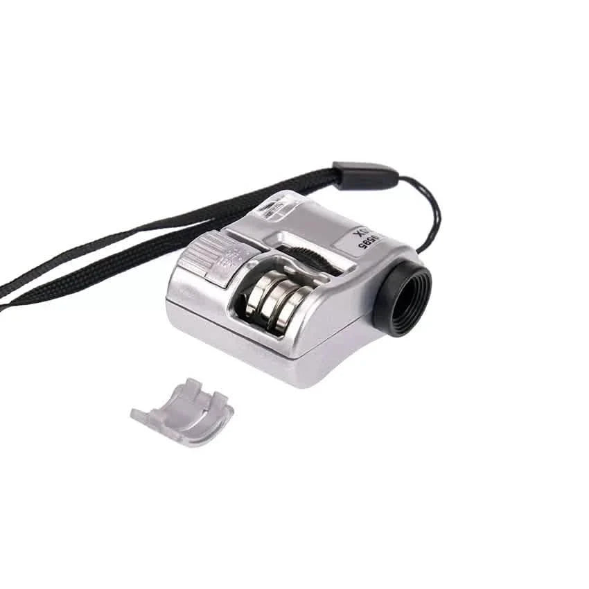 60X Handheld Magnifying Glass Mini Pocket Microscope Health & Wellness - Tophatter Daily Deals