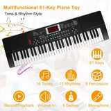 61 Keys Digital Music Electronic Keyboard Toys & Games - Tophatter Daily Deals