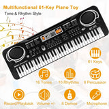 61 Keys Digital Music Electronic Keyboard Toys & Games - Tophatter Daily Deals