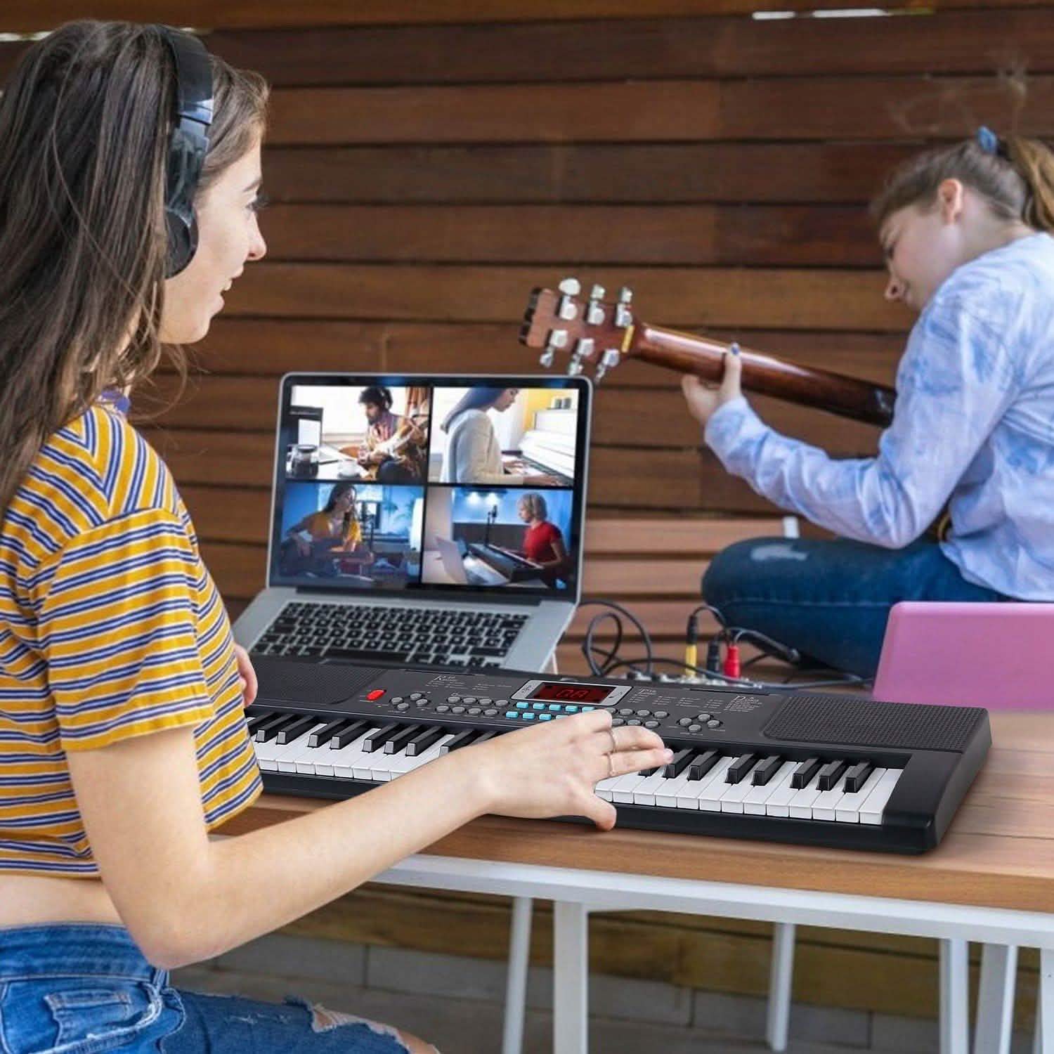 61 Keys Digital Music Electronic Keyboard Toys & Games - Tophatter Daily Deals