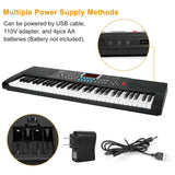 61 Keys Digital Music Electronic Keyboard Toys & Games - Tophatter Daily Deals