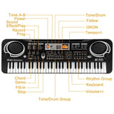 61 Keys Digital Music Electronic Keyboard Toys & Games - Tophatter Daily Deals