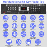 61 Keys Digital Music Keyboard Electronic Piano Computer Keyboards - Tophatter Daily Deals