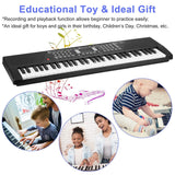 61 Keys Digital Music Keyboard Electronic Piano Computer Keyboards - Tophatter Daily Deals