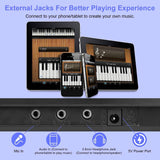 61 Keys Digital Music Keyboard Electronic Piano Computer Keyboards - Tophatter Daily Deals
