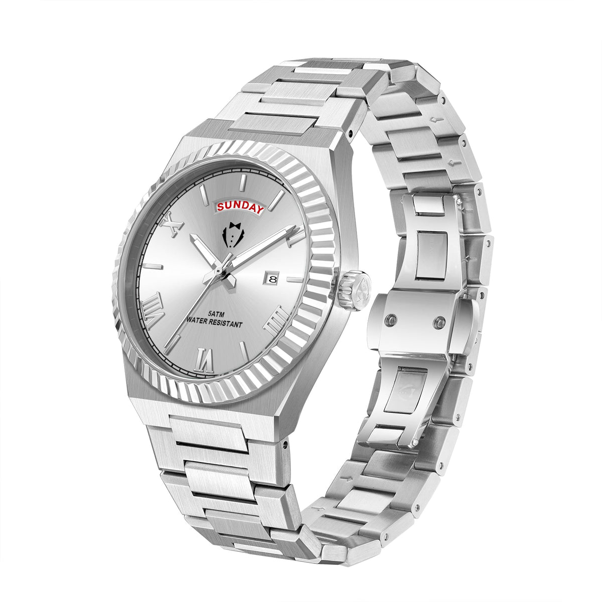 Black Tie Men's Diamond Cut Watch Watches - Tophatter Daily Deals