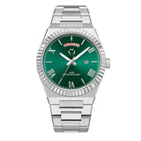 Black Tie Men's Diamond Cut Watch Green Watches - Tophatter Daily Deals