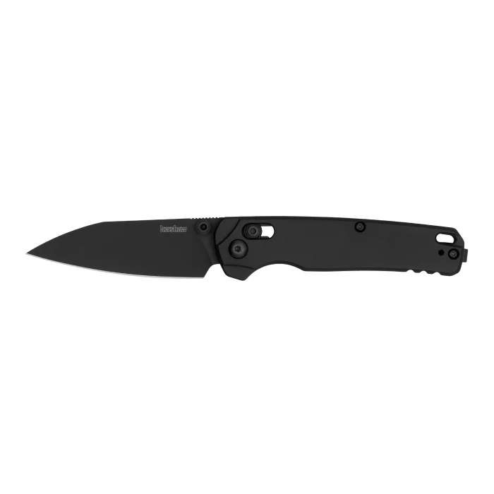 Kershaw Belair Black - DuraLock - KVT Ball Bearings - MagnaCut Steel - 6105BLK Knives - Tophatter Daily Deals