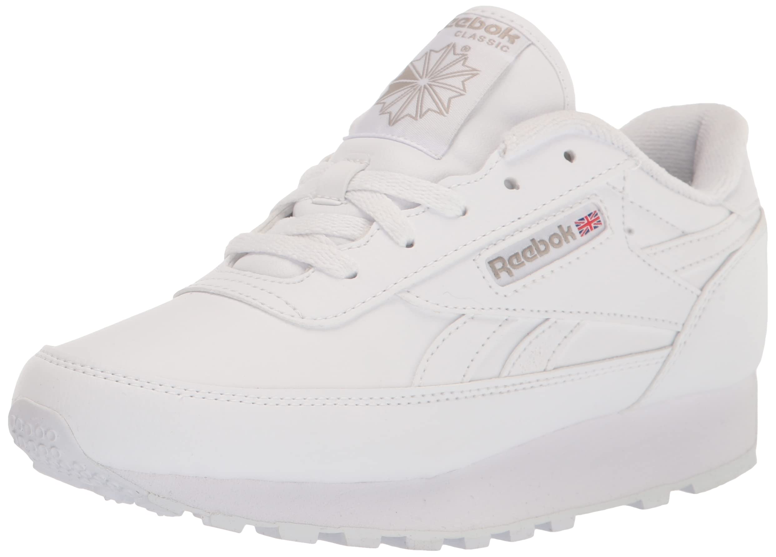 Reebok Men's Classic Renaissance Shoes - Us-White/Steel Us-White Steel 10.5 Footwear - Tophatter Daily Deals