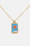 Tarot Card Pendant Copper Necklace Sun One Size Necklaces - Tophatter Daily Deals