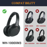 CS Upgraded Replacement Ear Pad Cushions for Sony WH-1000XM3 Headphones | Cooling Gel Audio Accessories - Tophatter Daily Deals