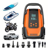 Multifunctional Inflatable Pump with LED Display Tools > Air Compressor > Air Compressors - Tophatter Daily Deals