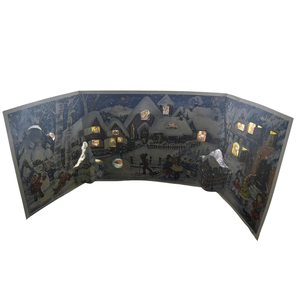 It's Snowing Christmas Advent Calendar | Traditional Picture Advent Calendar Advent Calendar - Tophatter Daily Deals