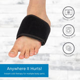 NatraCure Cold Therapy Wrap (Regular) with 14" Strap - 2 Pack Health & Wellness - Tophatter Daily Deals