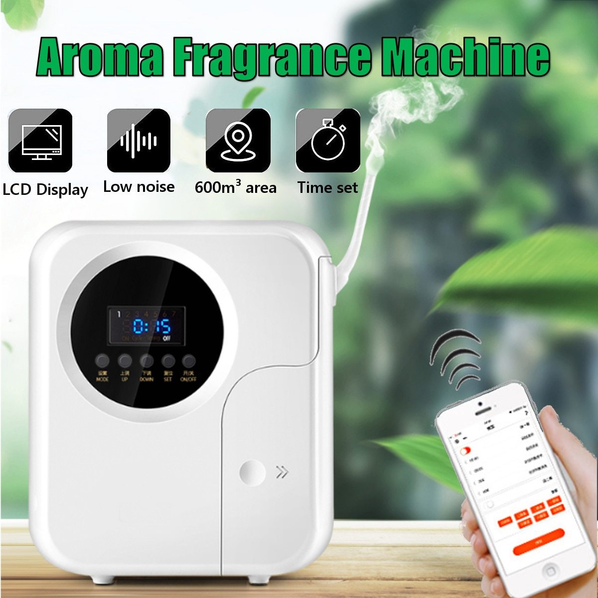 Aromatherapy atomizer diffuser 0 - Tophatter Daily Deals