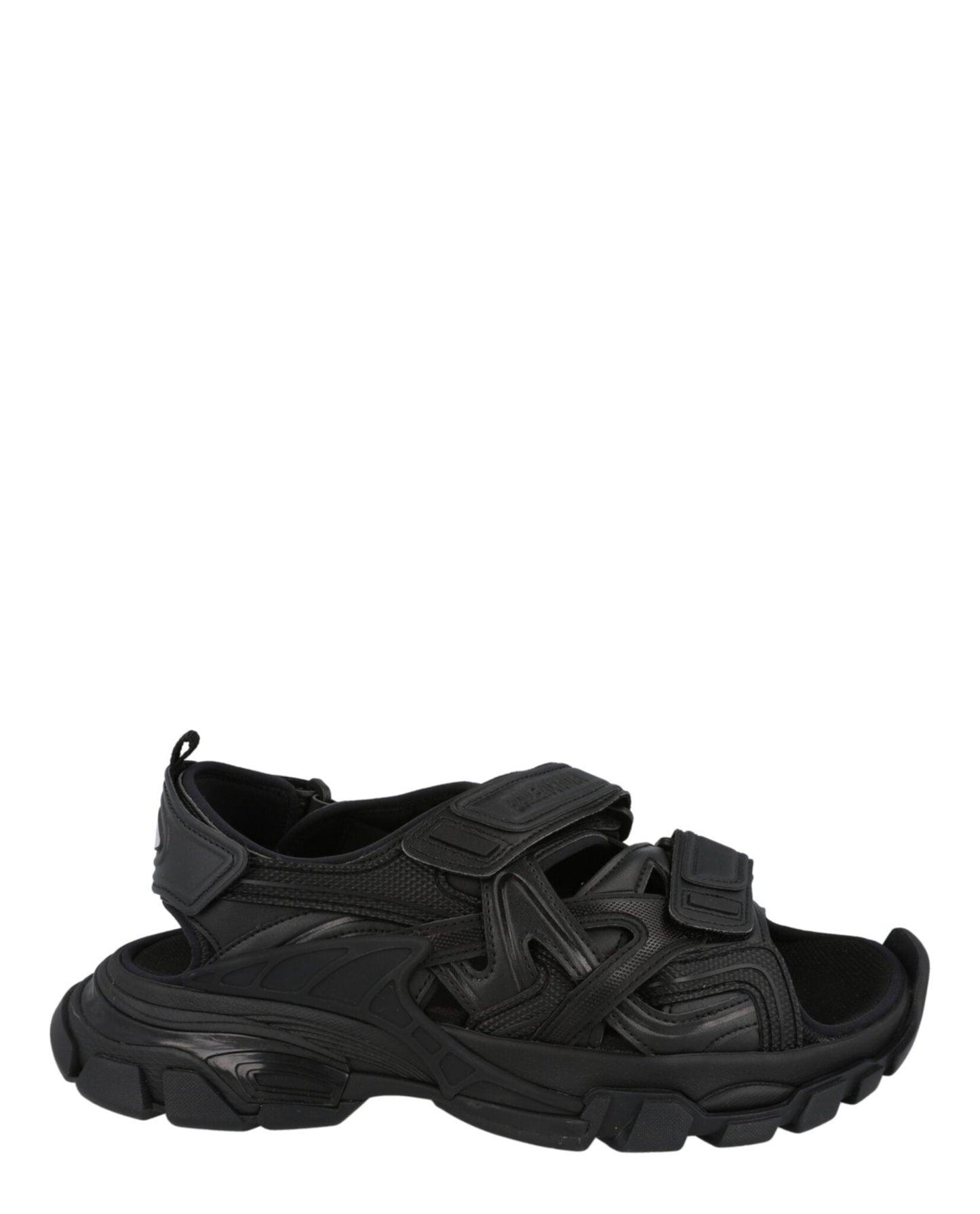Balenciaga Track Monocolor Sandals Black Footwear - Tophatter Daily Deals