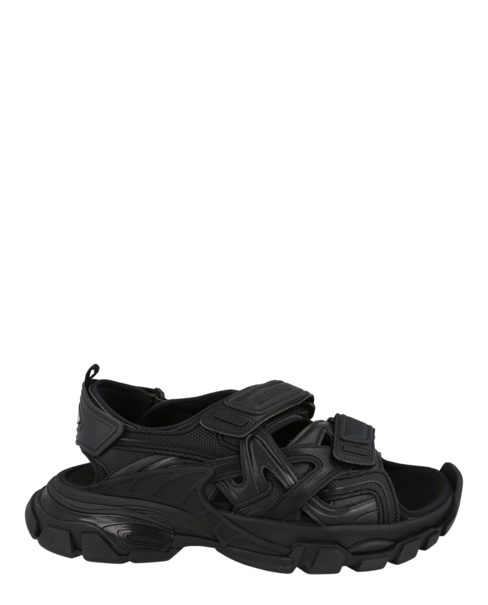 Balenciaga Track Monocolor Sandals Black Footwear - Tophatter Daily Deals
